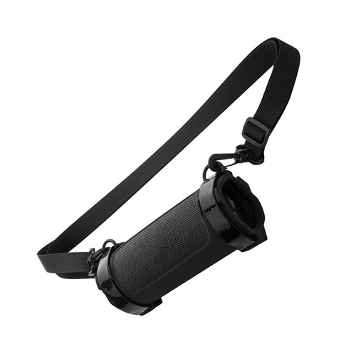 Black silicone case with - black,